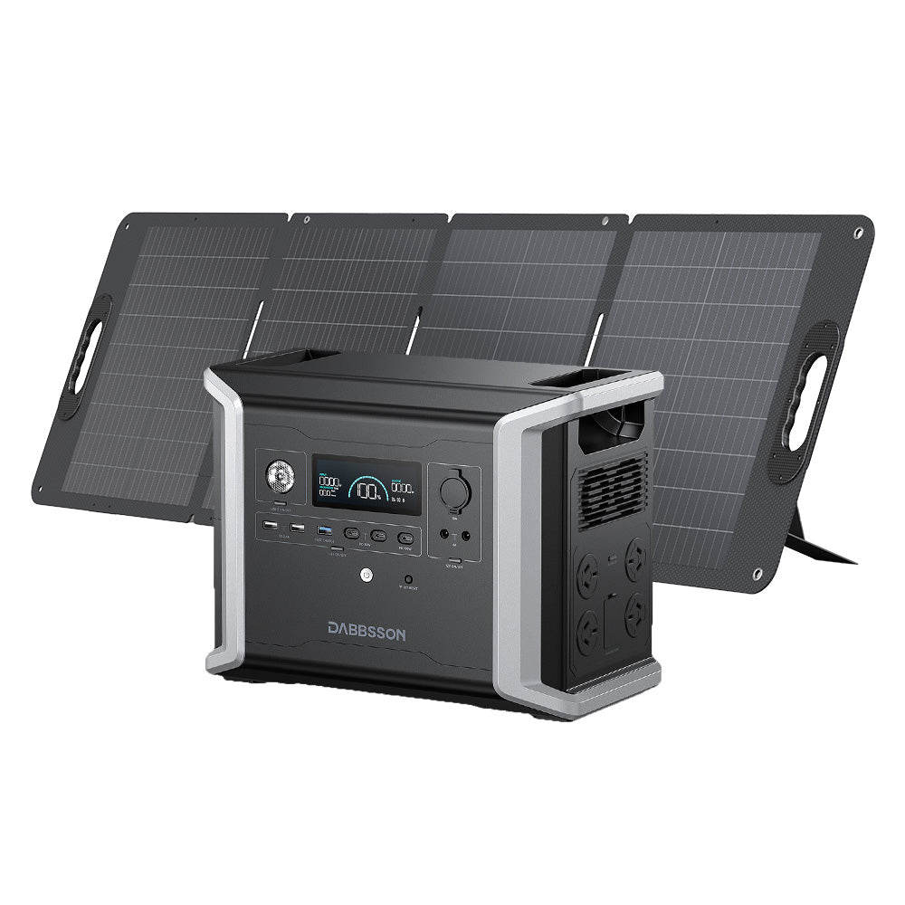 Dabbsson DBS1300 Solar Generator - 1330Wh | 1200W