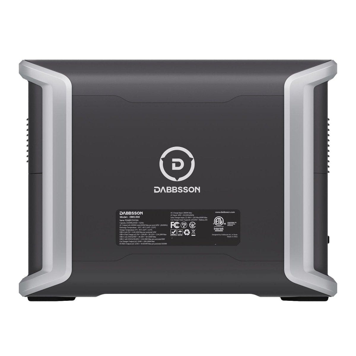 Dabbsson DBS1300 Portable Power Station - High Capacity 1330Wh